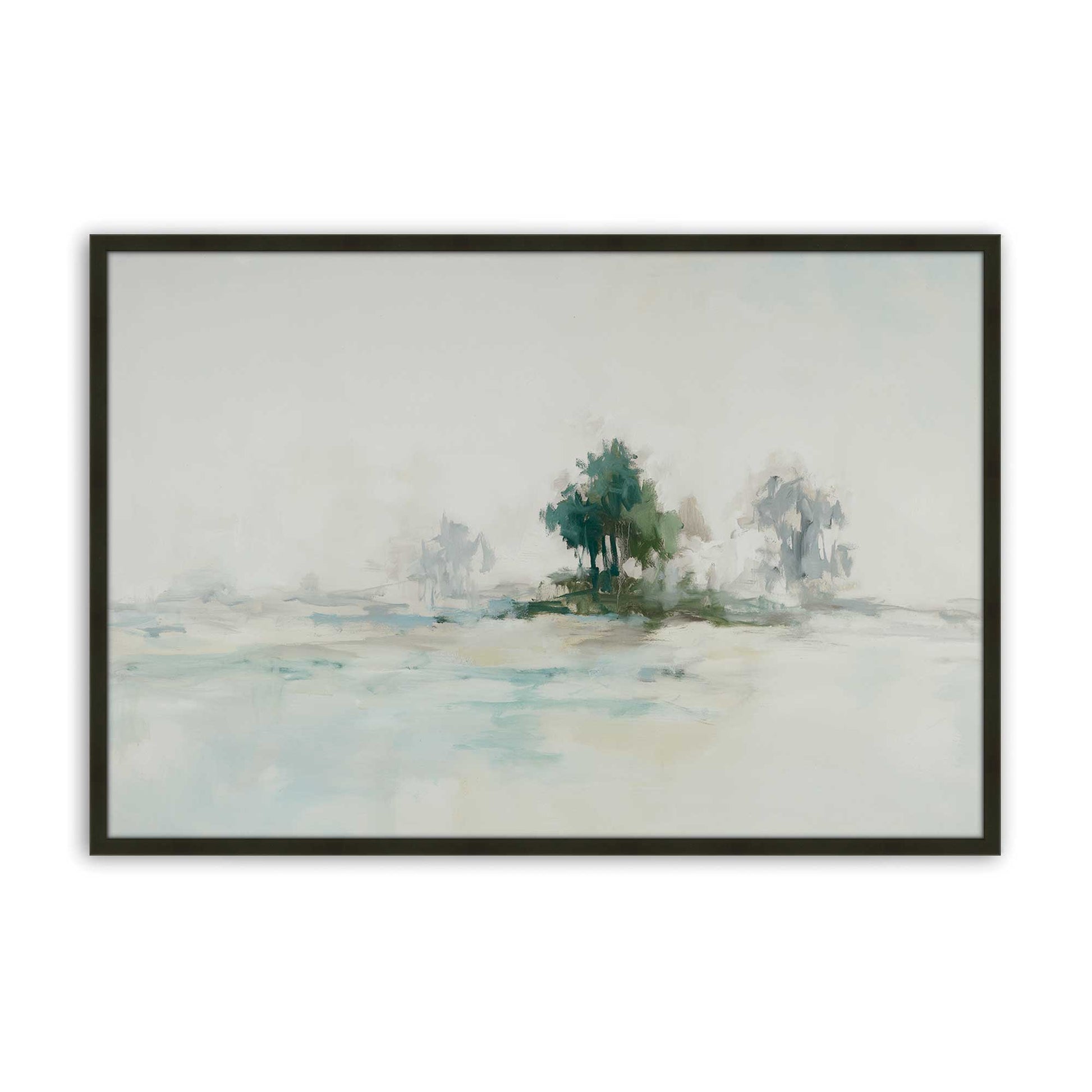 [Color:Satin Black], Picture of art in a Satin Black frame