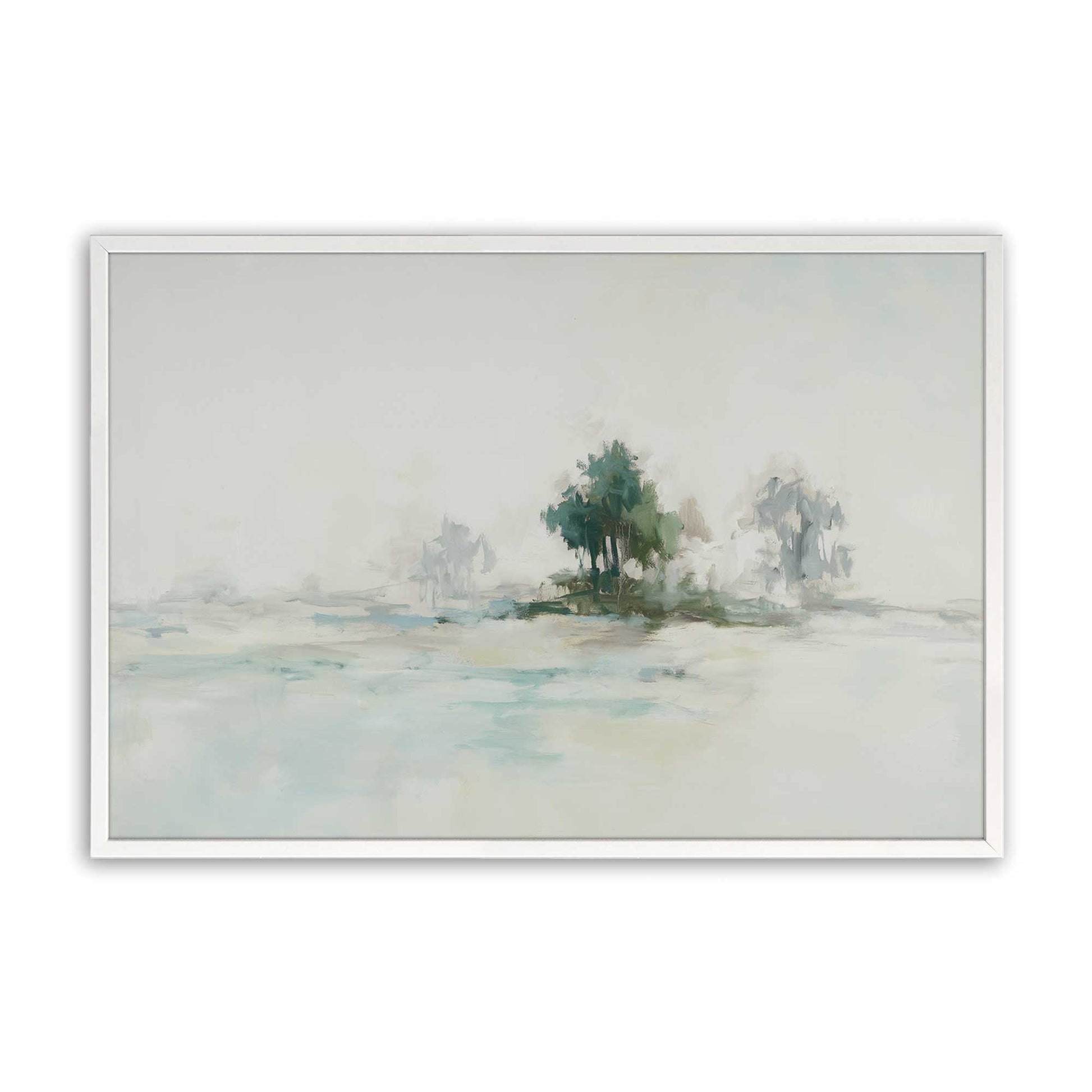 [Color:Opaque White], Picture of art in a Opaque White frame
