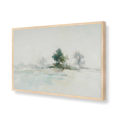 [Color:Raw Maple], Picture of art in a Raw Maple frame of the corner