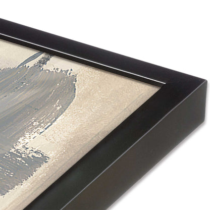 [Color:Weathered Zinc], Picture of art in a Weathered Zinc frame at an angle