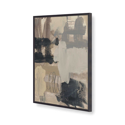 [Color:Weathered Zinc], Picture of art in a Weathered Zinc frame of the corner