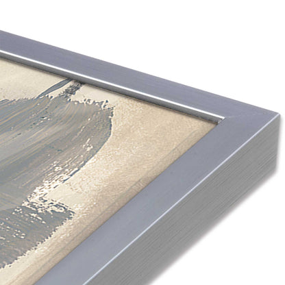 [Color:Polished Chrome], Picture of art in a Polished Chrome frame at an angle