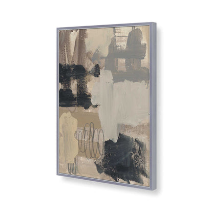 [Color:Polished Chrome], Picture of art in a Polished Chrome frame of the corner
