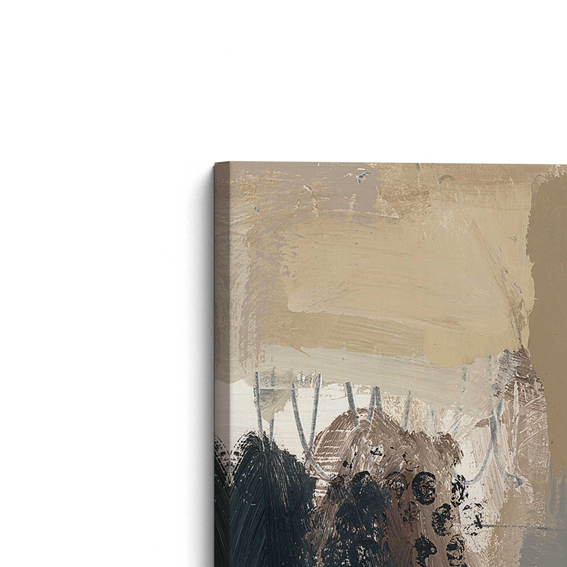 [Color:Stretched Canvas], Picture of the corner of the art