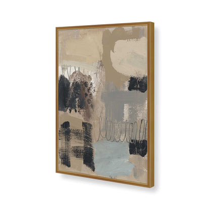 [Color:Polished Gold], Picture of art in a Polished Gold frame of the corner