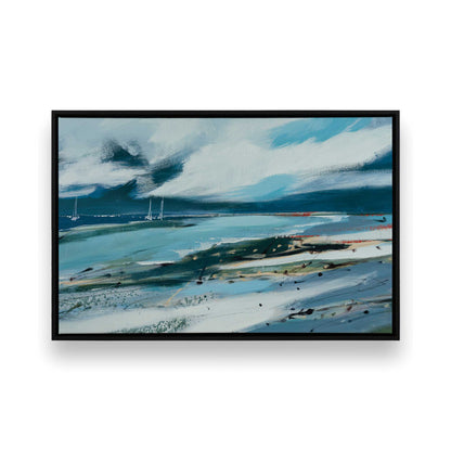 [Color:Satin Black], Picture of art in a Satin Black frame