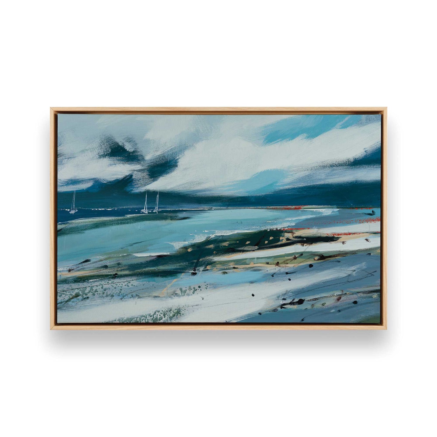[Color:American Maple], Picture of art in a American Maple frame