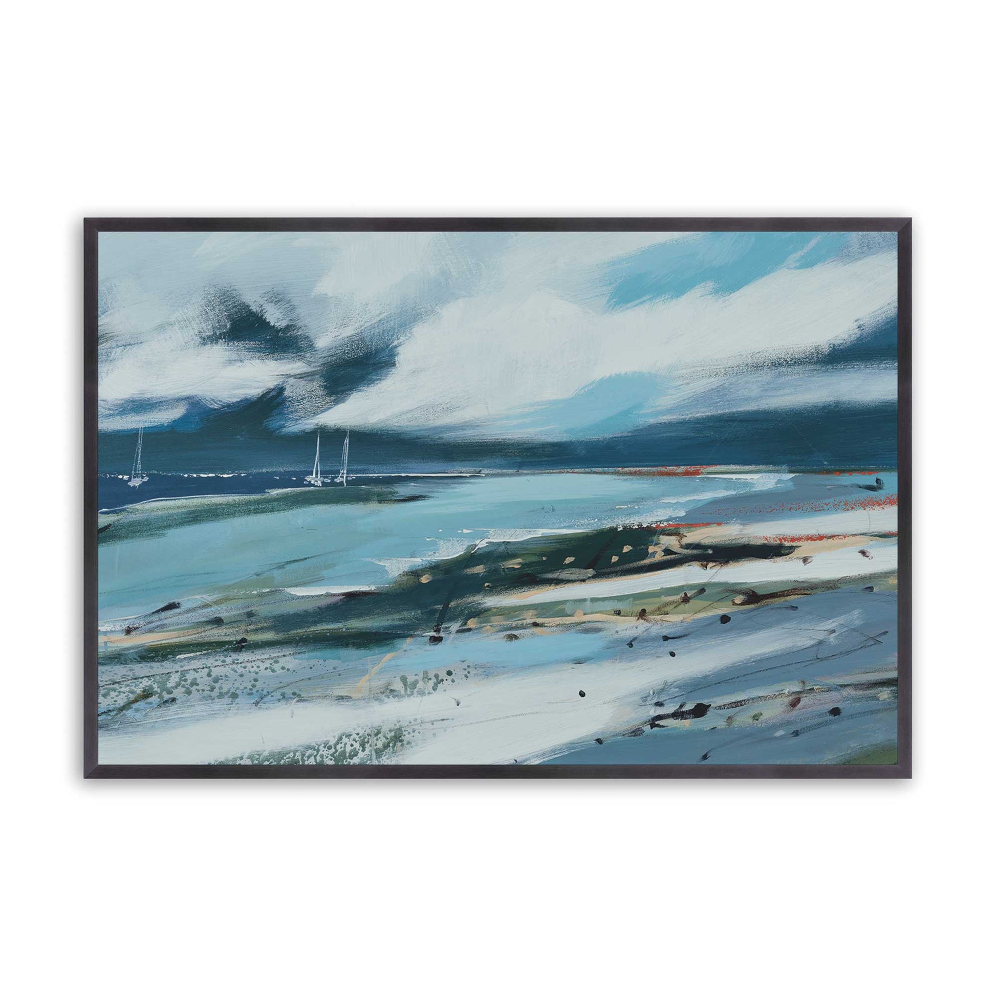 [Color:Weathered Zinc], Picture of art in a Weathered Zinc frame