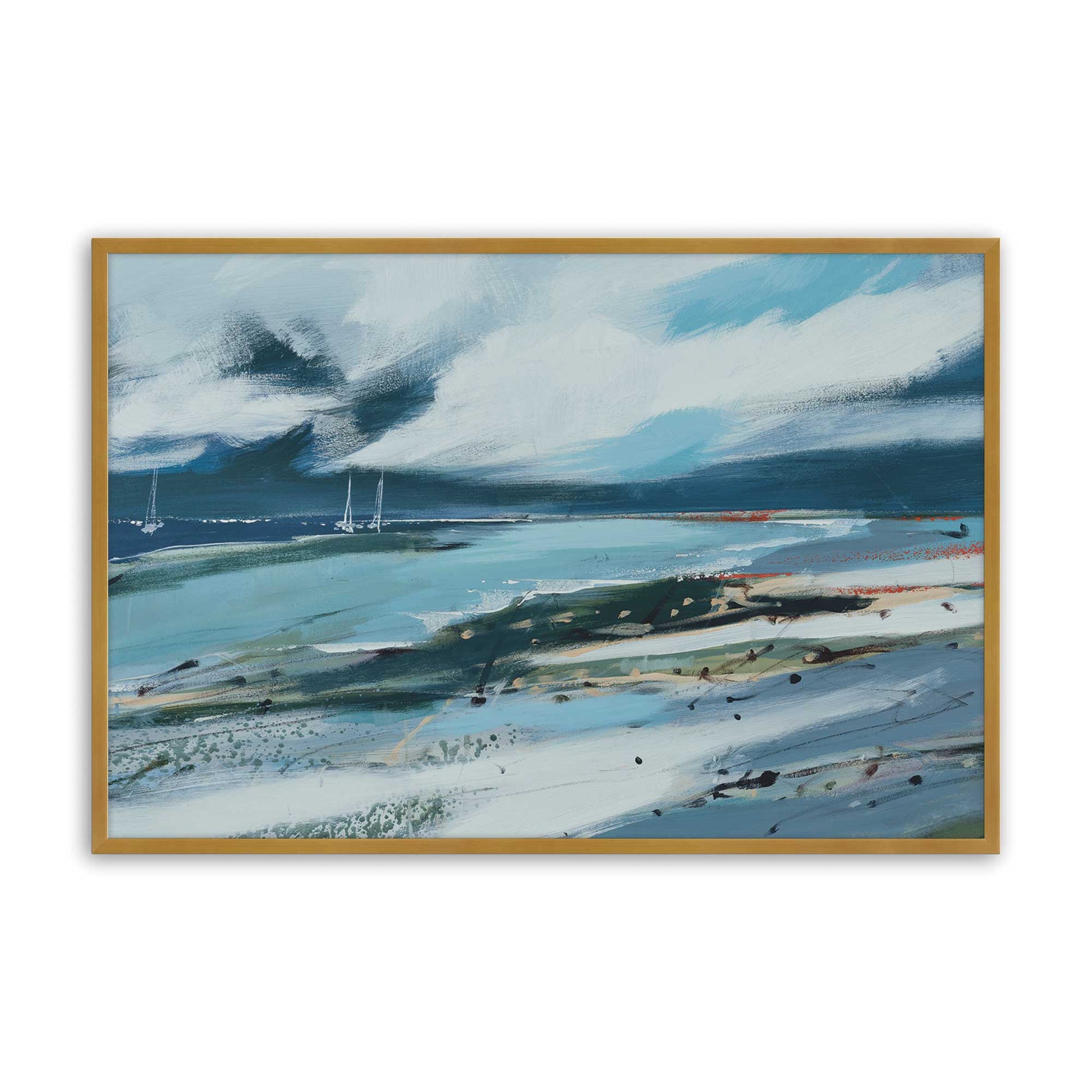 [Color:Polished Gold], Picture of art in a Polished Gold frame