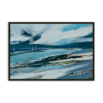 [Color:Satin Black], Picture of art in a Satin Black frame