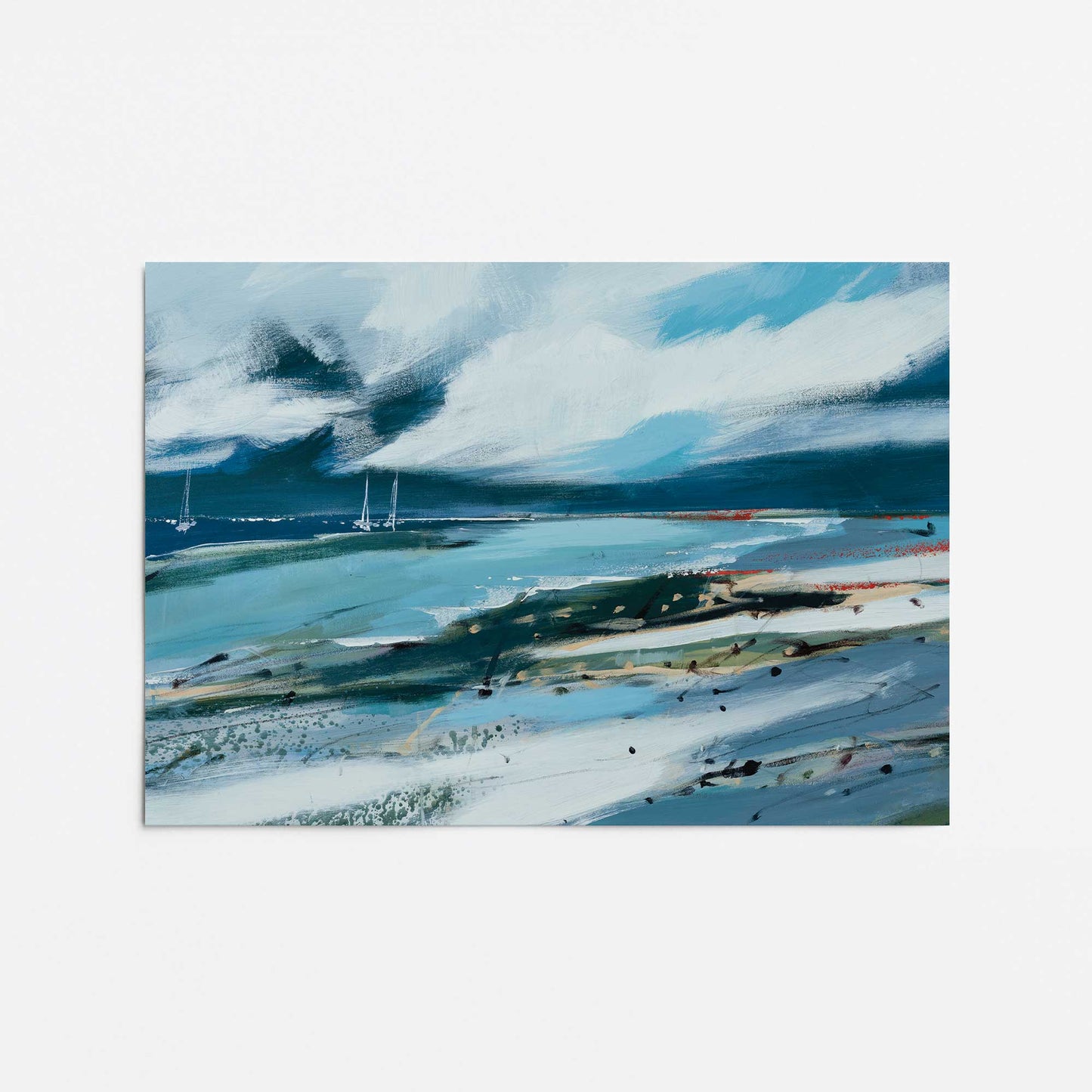 [color:Rolled Print], Picture of close up of art