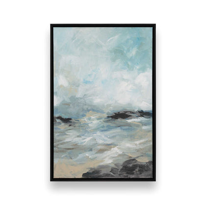 [Color:Satin Black], Picture of art in a Satin Black frame