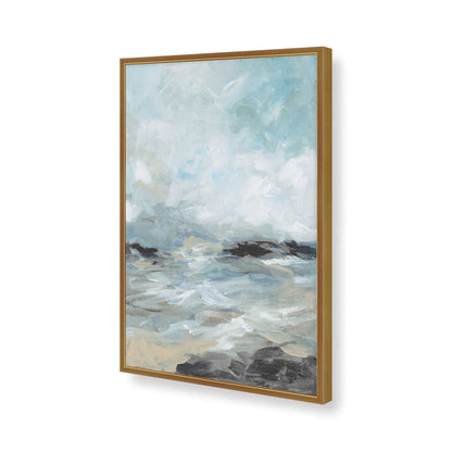 [Color:Polished Gold], Picture of art in a Polished Gold frame of the corner