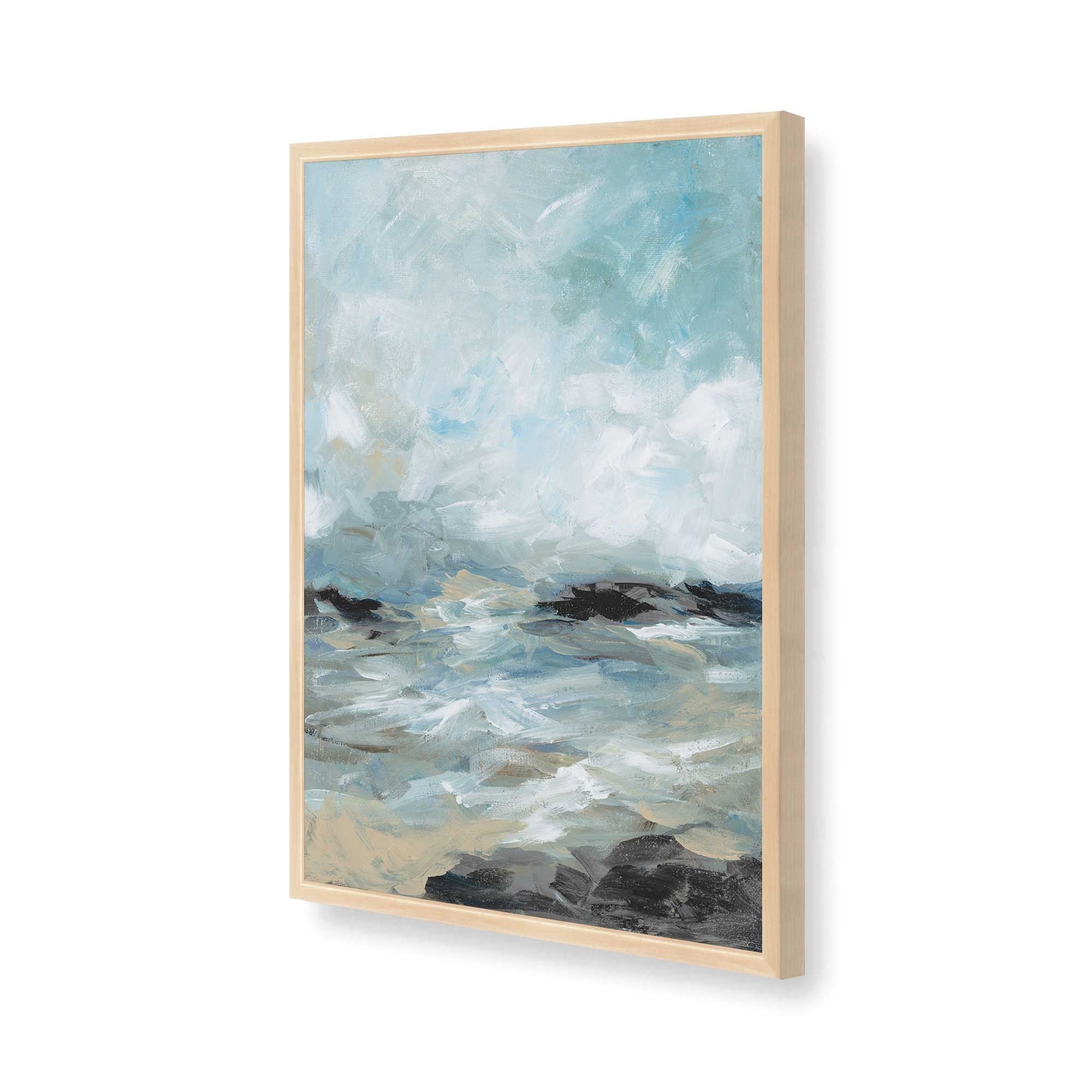 [Color:Raw Maple], Picture of art in a Raw Maple frame of the corner