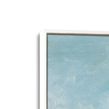 [Color:Opaque White], Picture of art in a White frame at an angle