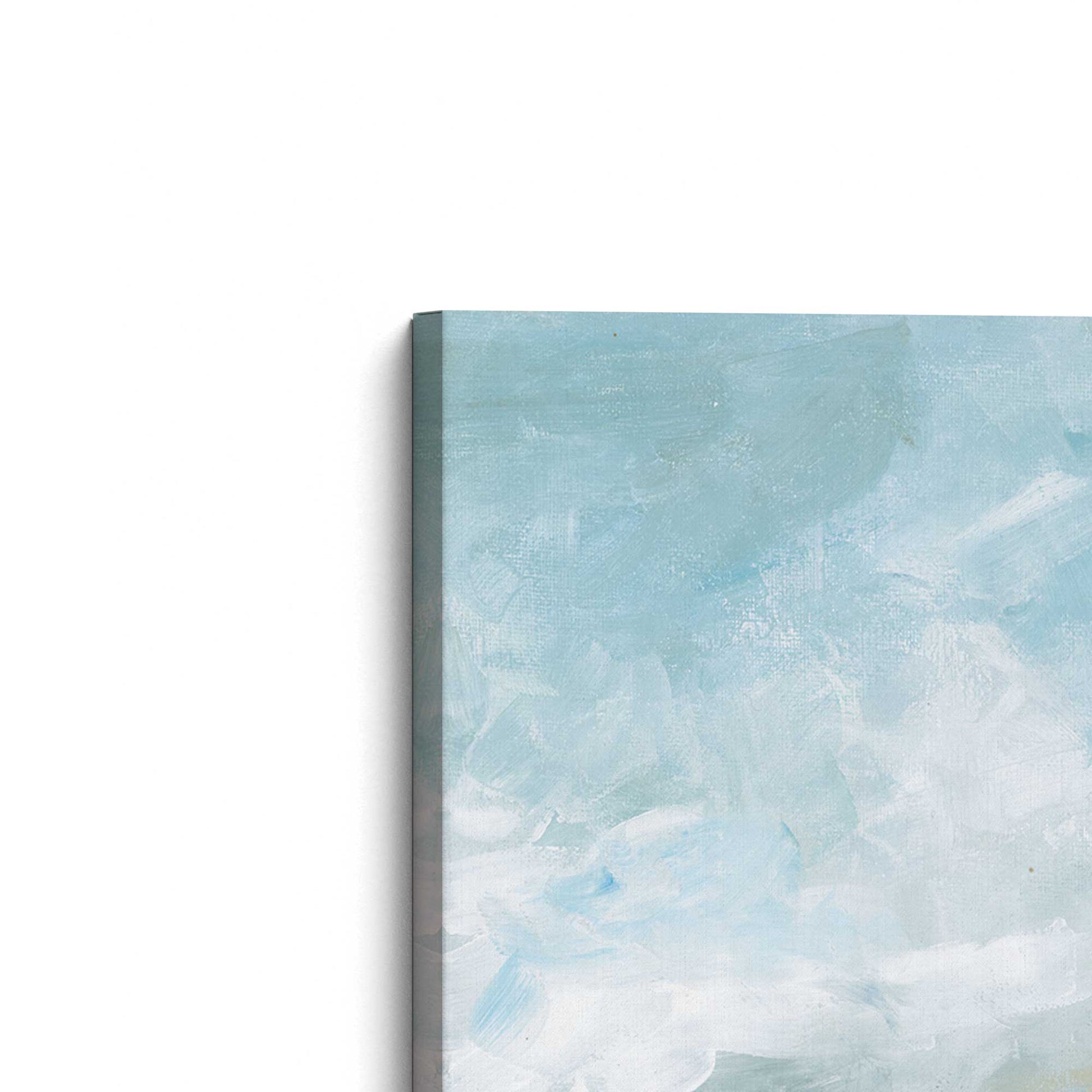 [Color:Stretched Canvas], Picture of the corner of the art