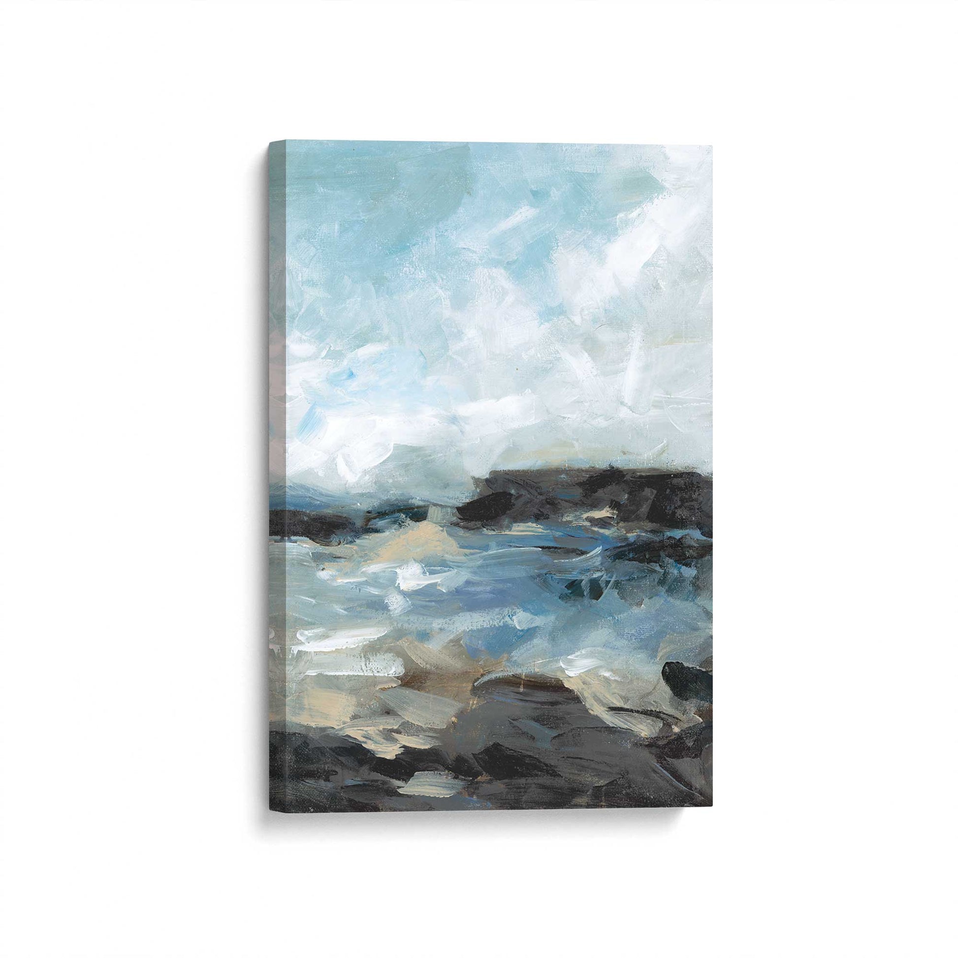 [Color:Stretched Canvas], Picture of art at an angle