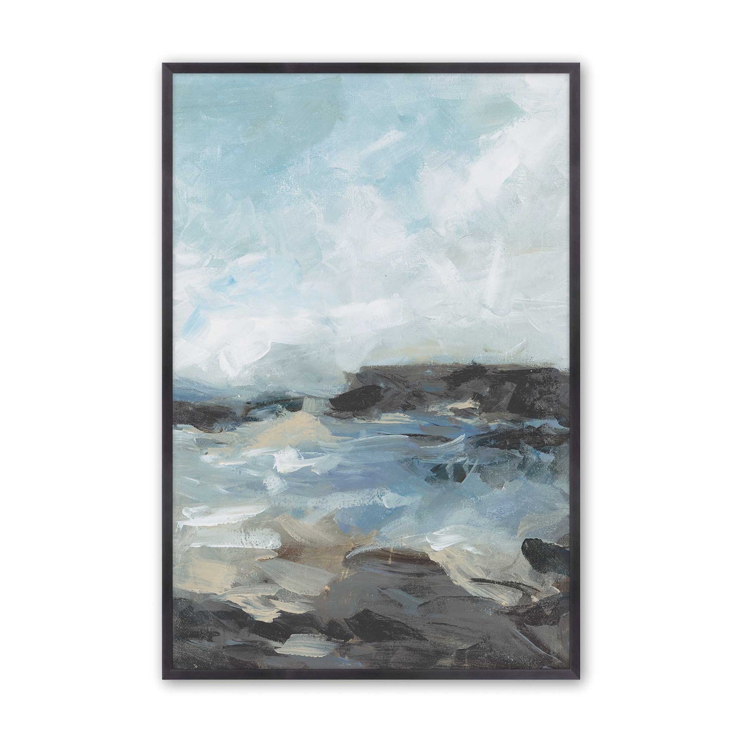 [Color:Weathered Zinc], Picture of art in a Weathered Zinc frame