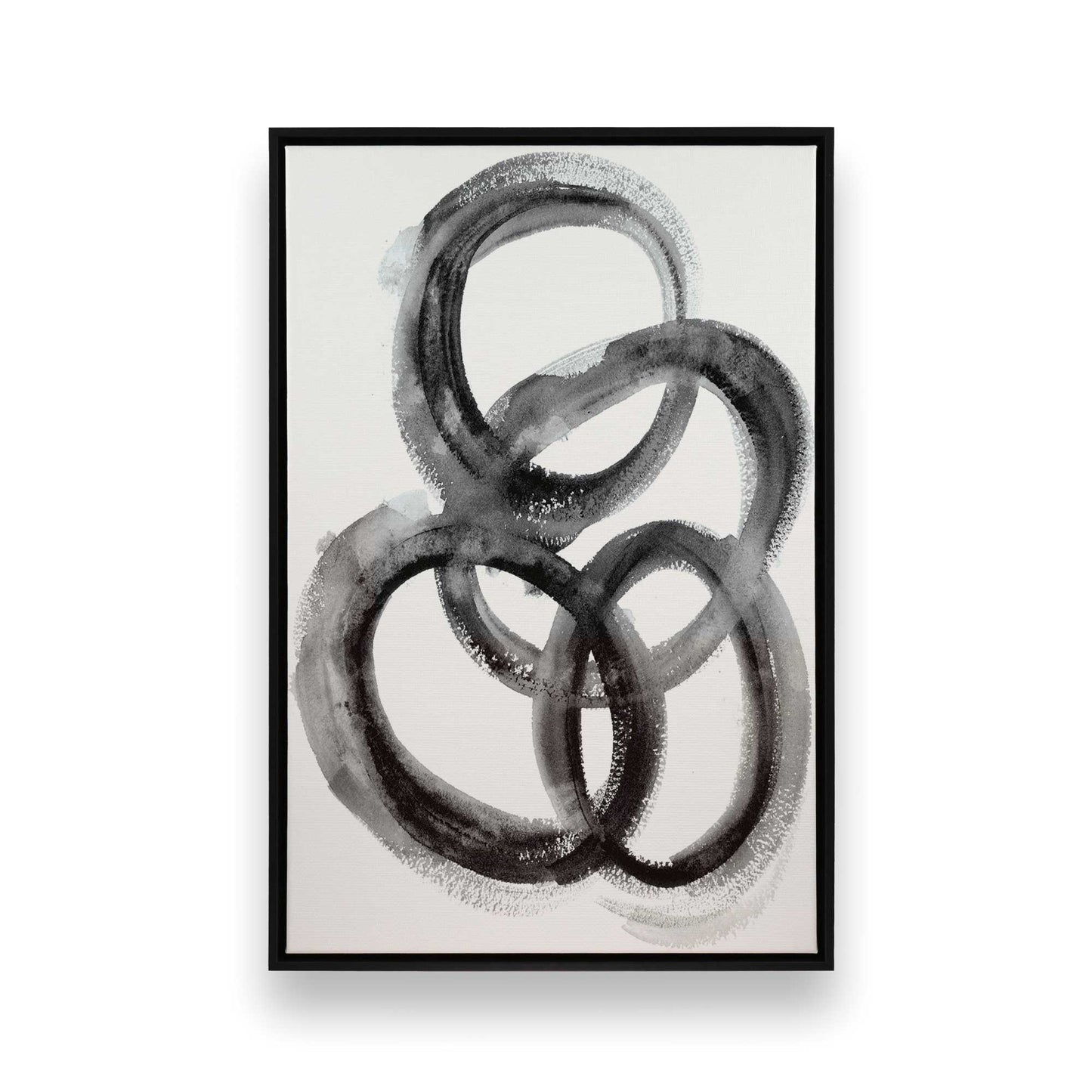 [Color:Satin Black], Picture of art in a Satin Black frame