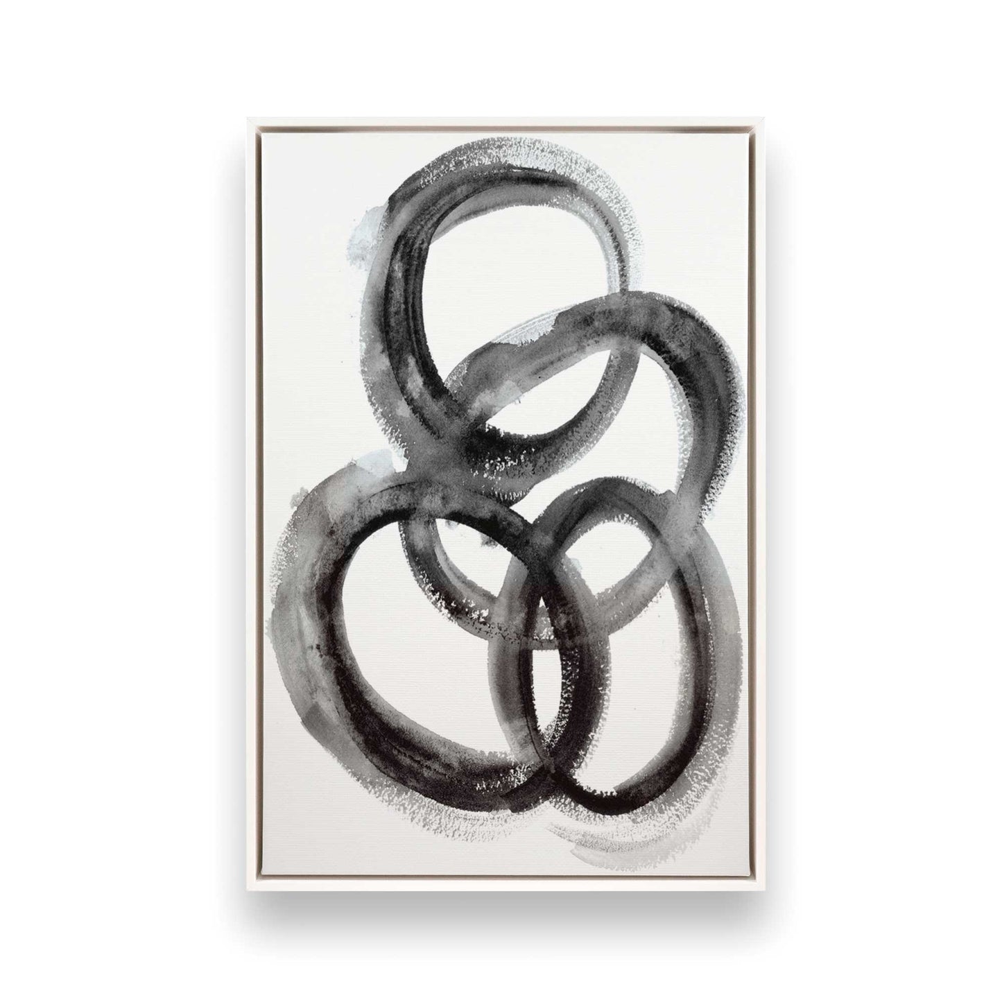 [Color:Opaque White], Picture of art in a White frame