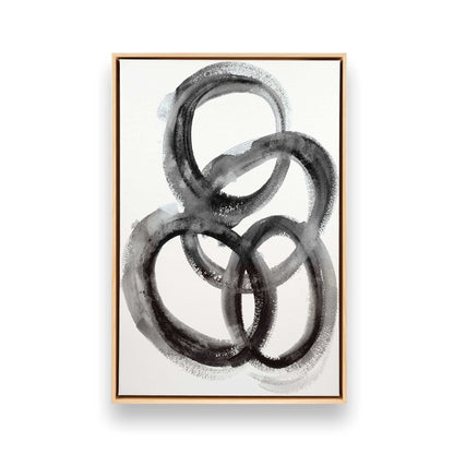 [Color:American Maple], Picture of art in a American Maple frame