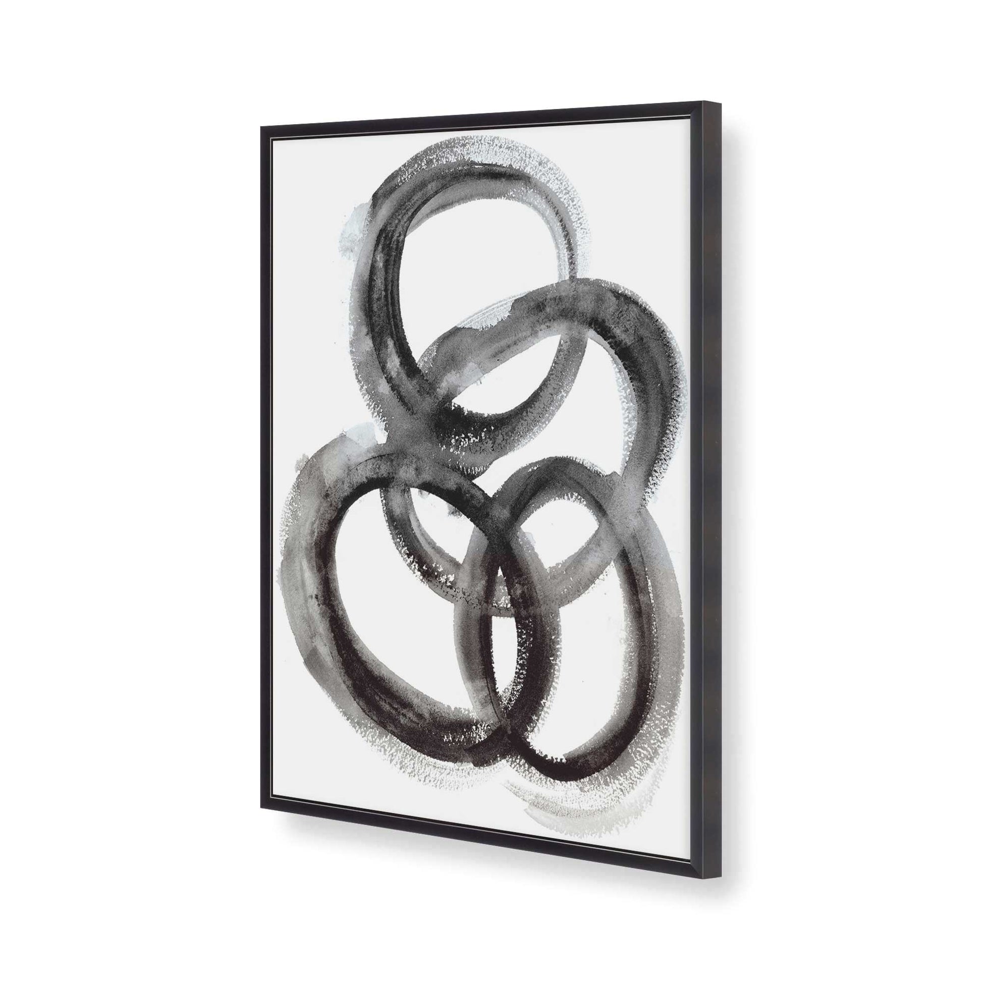 [Color:Weathered Zinc], Picture of art in a Weathered Zinc frame of the corner