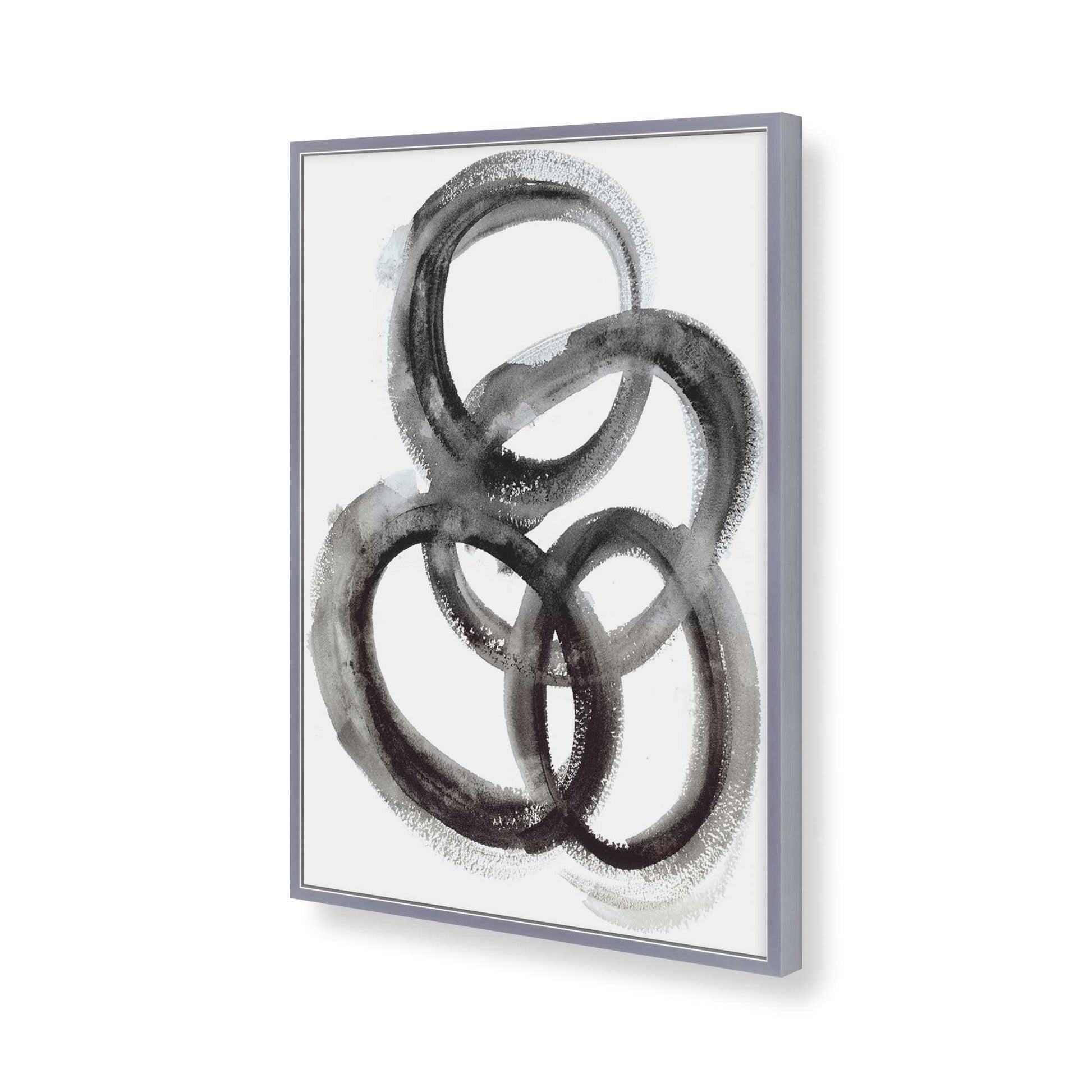 [Color:Polished Chrome], Picture of art in a Polished Chrome frame of the corner