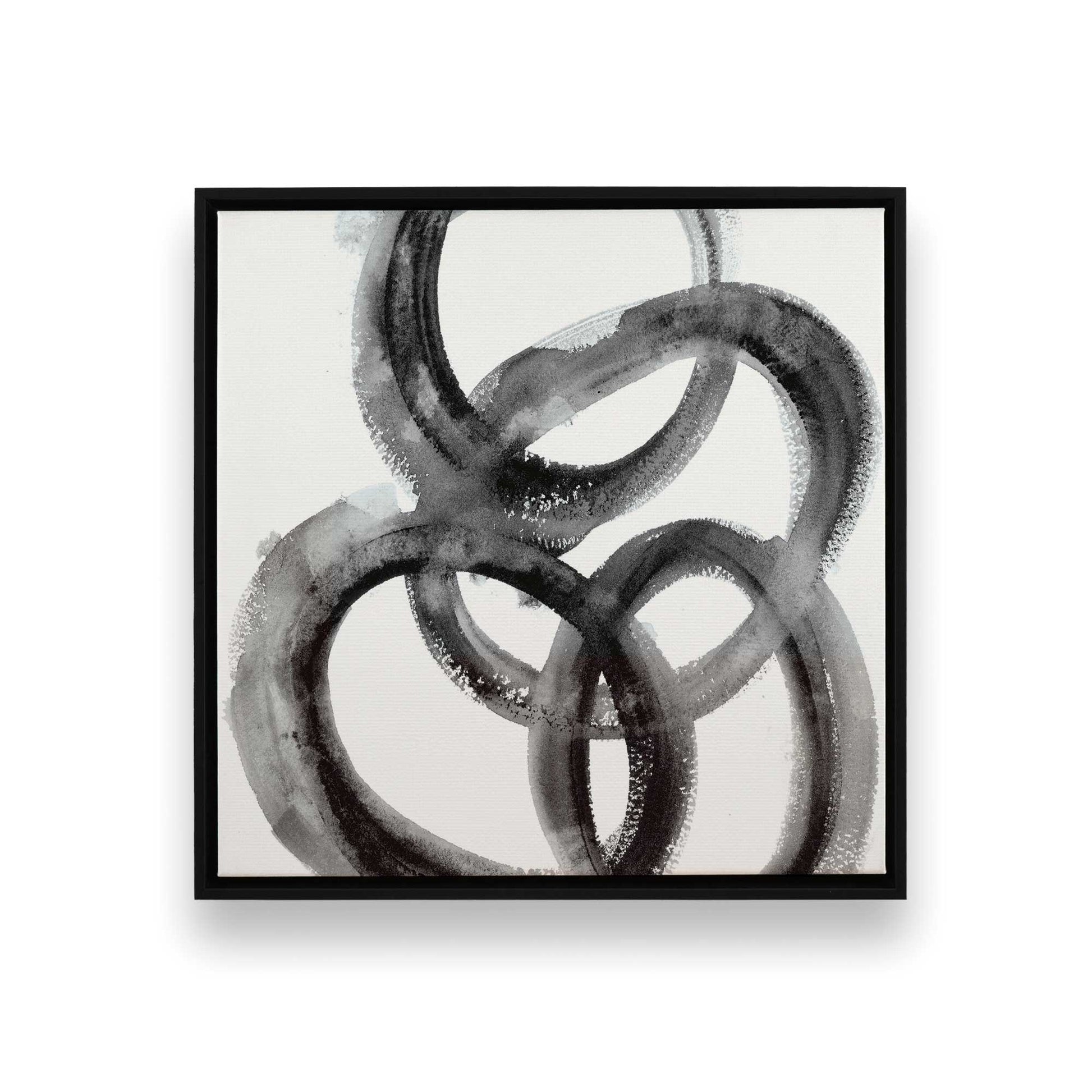 [Color:Satin Black], Picture of art in a Satin Black frame