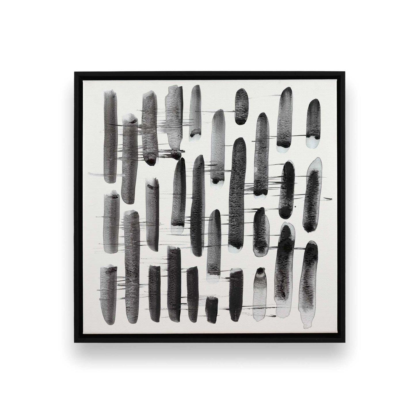 [Color:Satin Black], Picture of art in a Satin Black frame