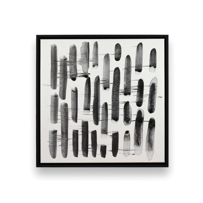[Color:Satin Black], Picture of art in a Satin Black frame