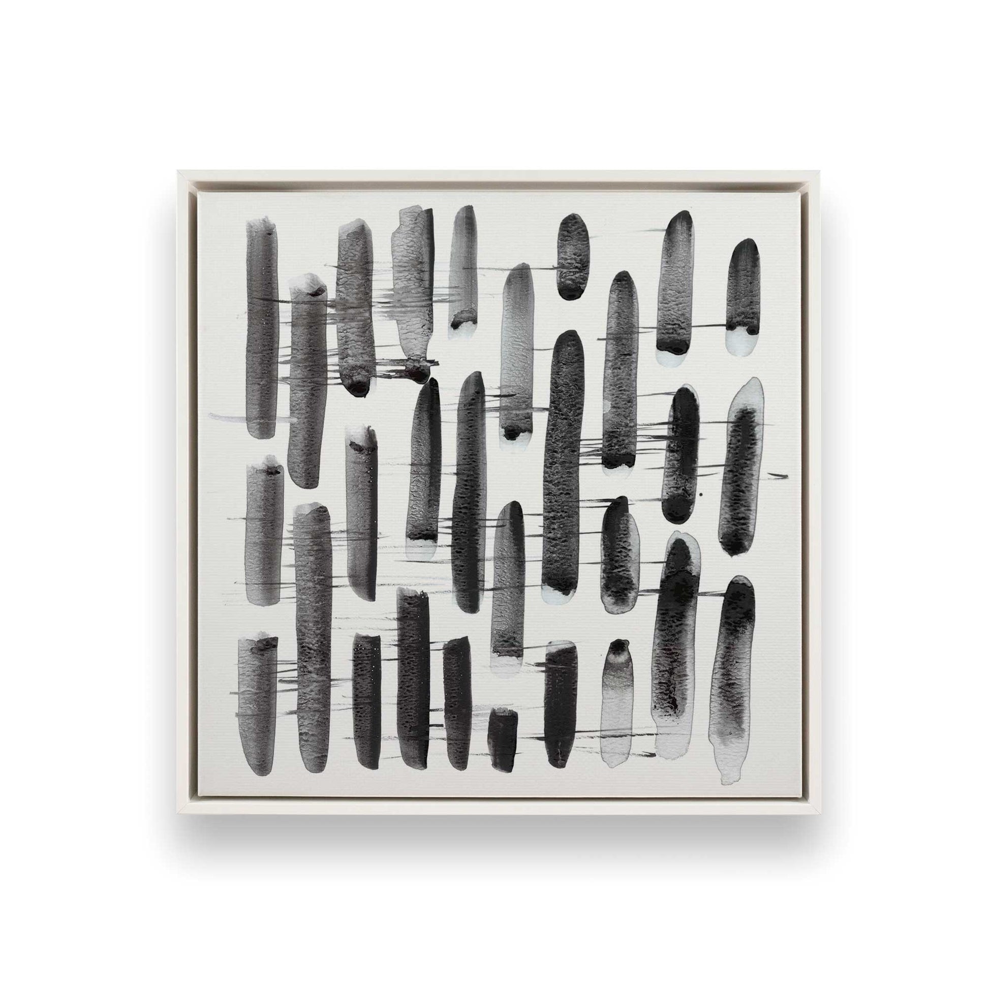 [Color:Opaque White], Picture of art in a White frame