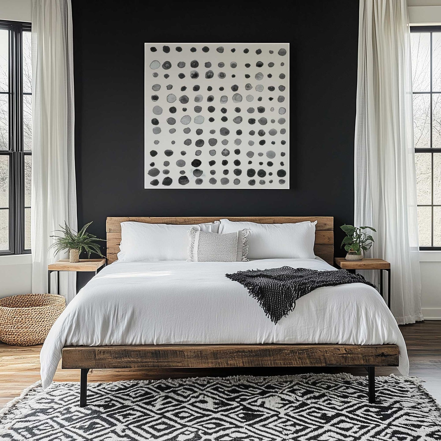 Picture of art in a room