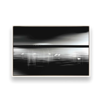 [Color:Opaque White], Picture of art in a White frame