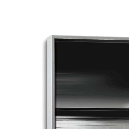 [Color:Polished Chrome], Picture of art in a Polished Chrome frame at an angle