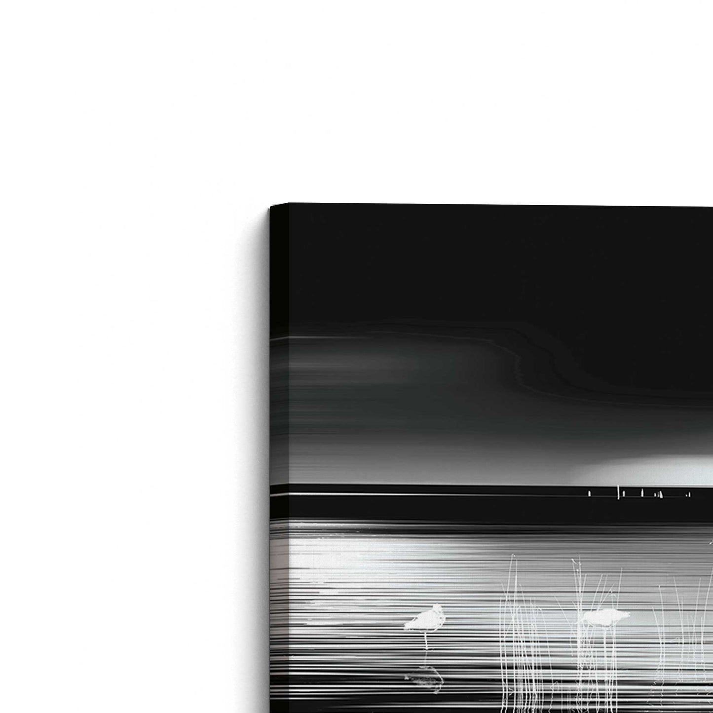[Color:Stretched Canvas], Picture of the corner of the art