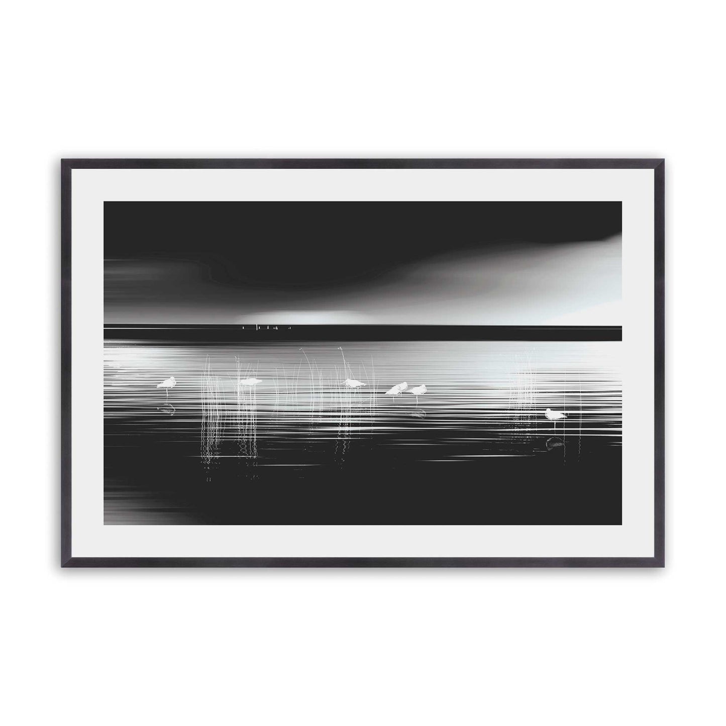 [Color:Weathered Zinc], Picture of art in a Weathered Zinc frame
