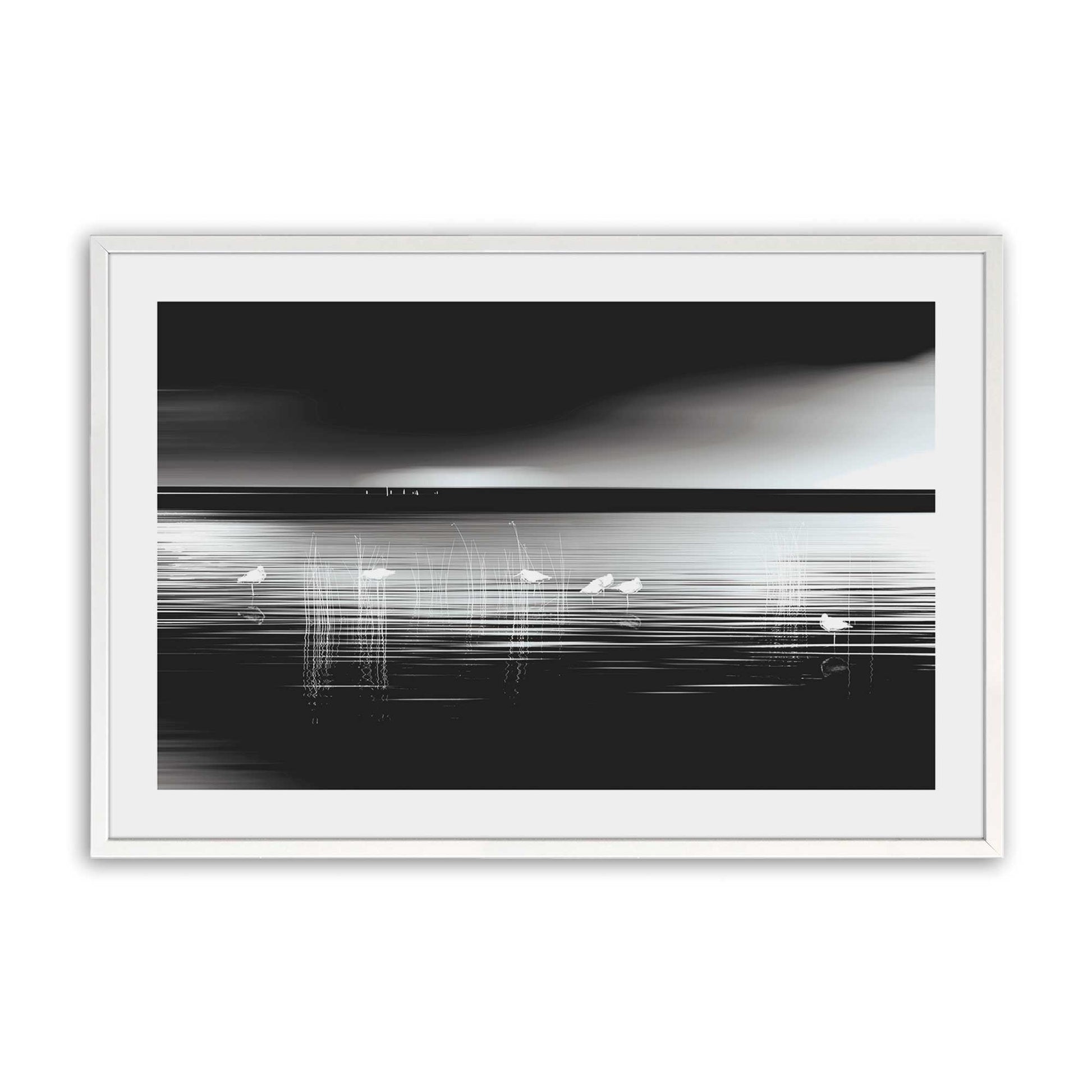 [Color:Opaque White], Picture of art in a Opaque White frame