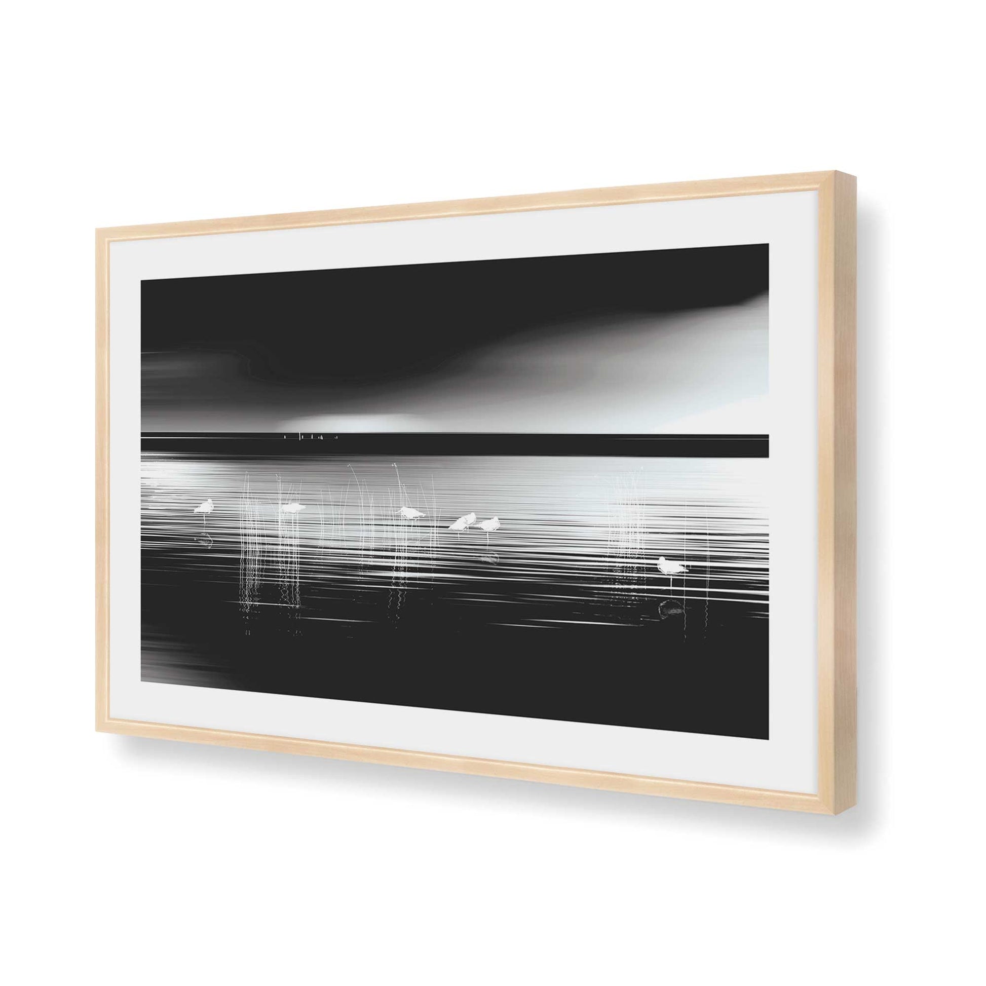 [Color:Raw Maple], Picture of art in a Raw Maple frame of the corner