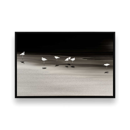 [Color:Satin Black], Picture of art in a Satin Black frame