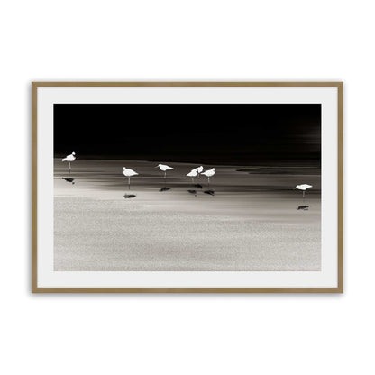 [Color:Brushed Gold], Picture of art in a Brushed Gold frame