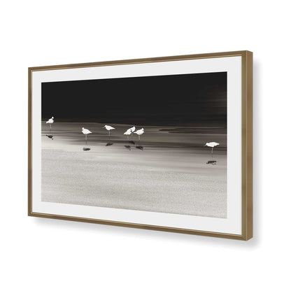 [Color:Brushed Gold], Picture of art in a Brushed Gold frame of the corner