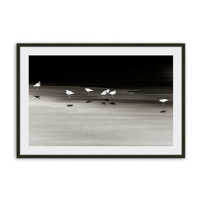 [Color:Satin Black], Picture of art in a Satin Black frame
