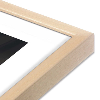 [Color:Raw Maple], Picture of art in a Raw Maple frame at an angle