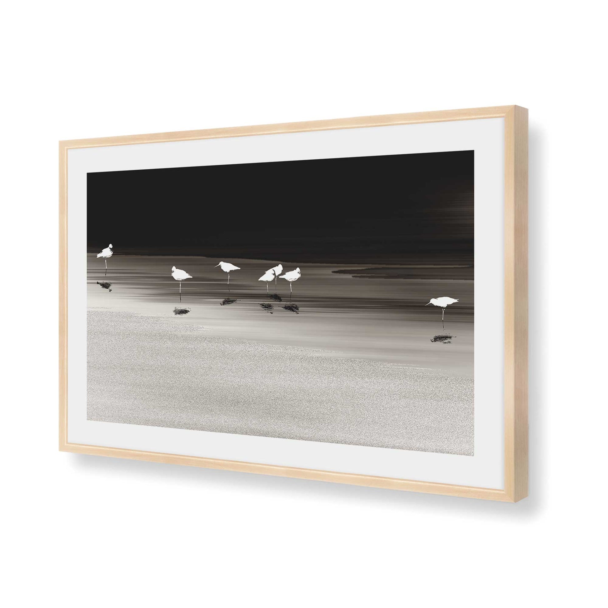 [Color:Raw Maple], Picture of art in a Raw Maple frame of the corner