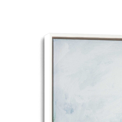 [Color:Opaque White], Picture of art in a White frame at an angle