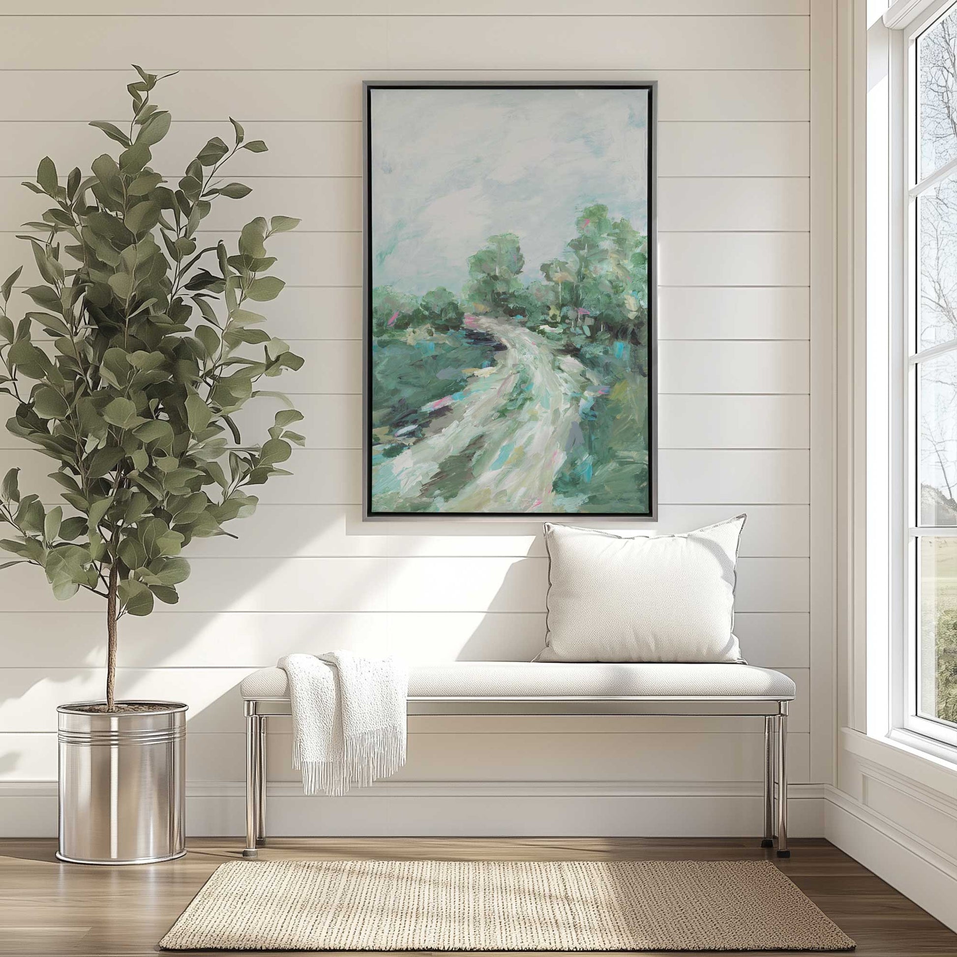 Picture of art in a room