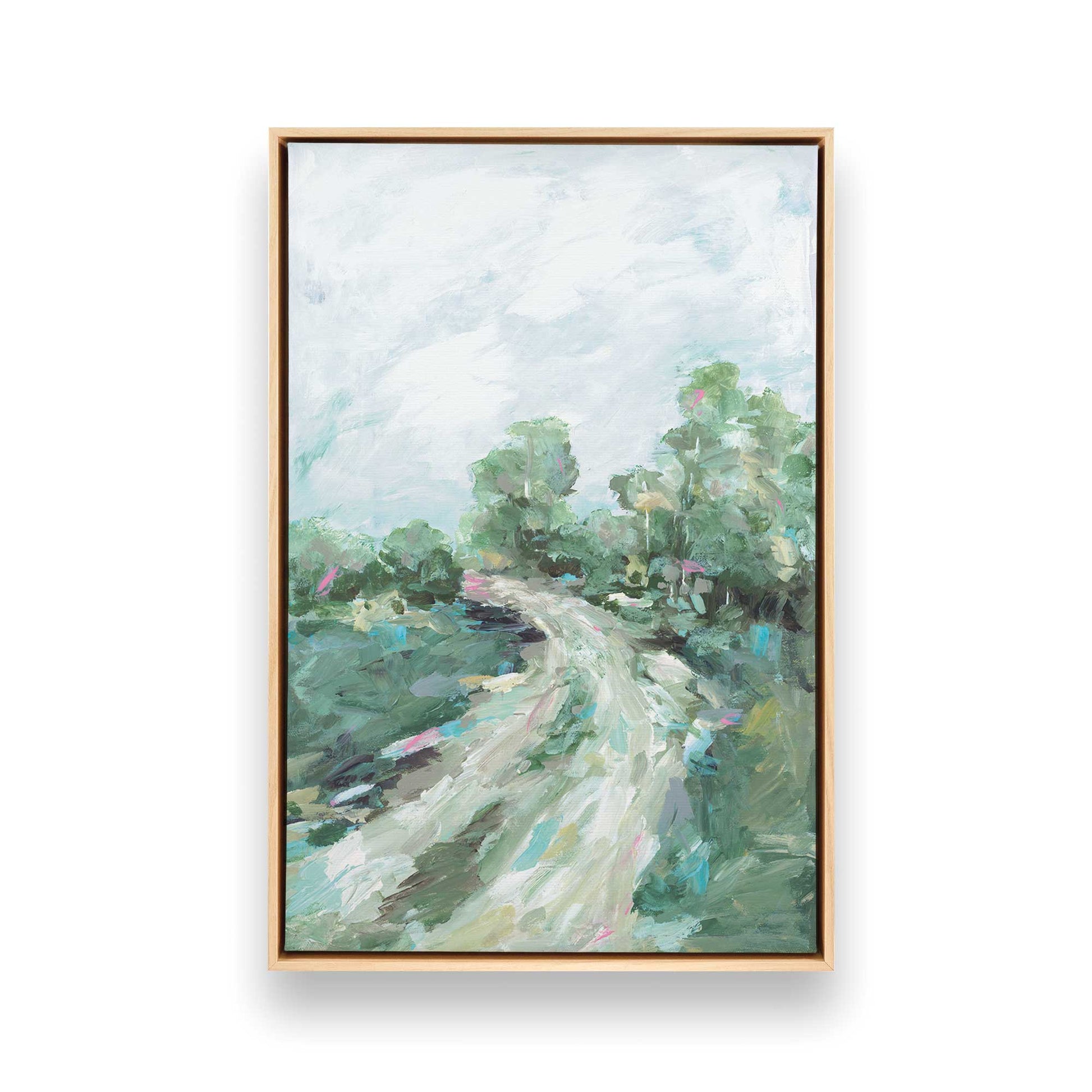 [Color:American Maple], Picture of art in a American Maple frame