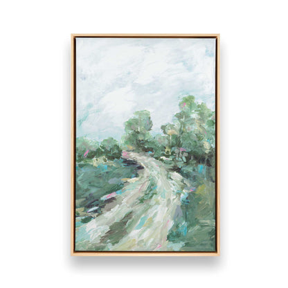 [Color:American Maple], Picture of art in a American Maple frame