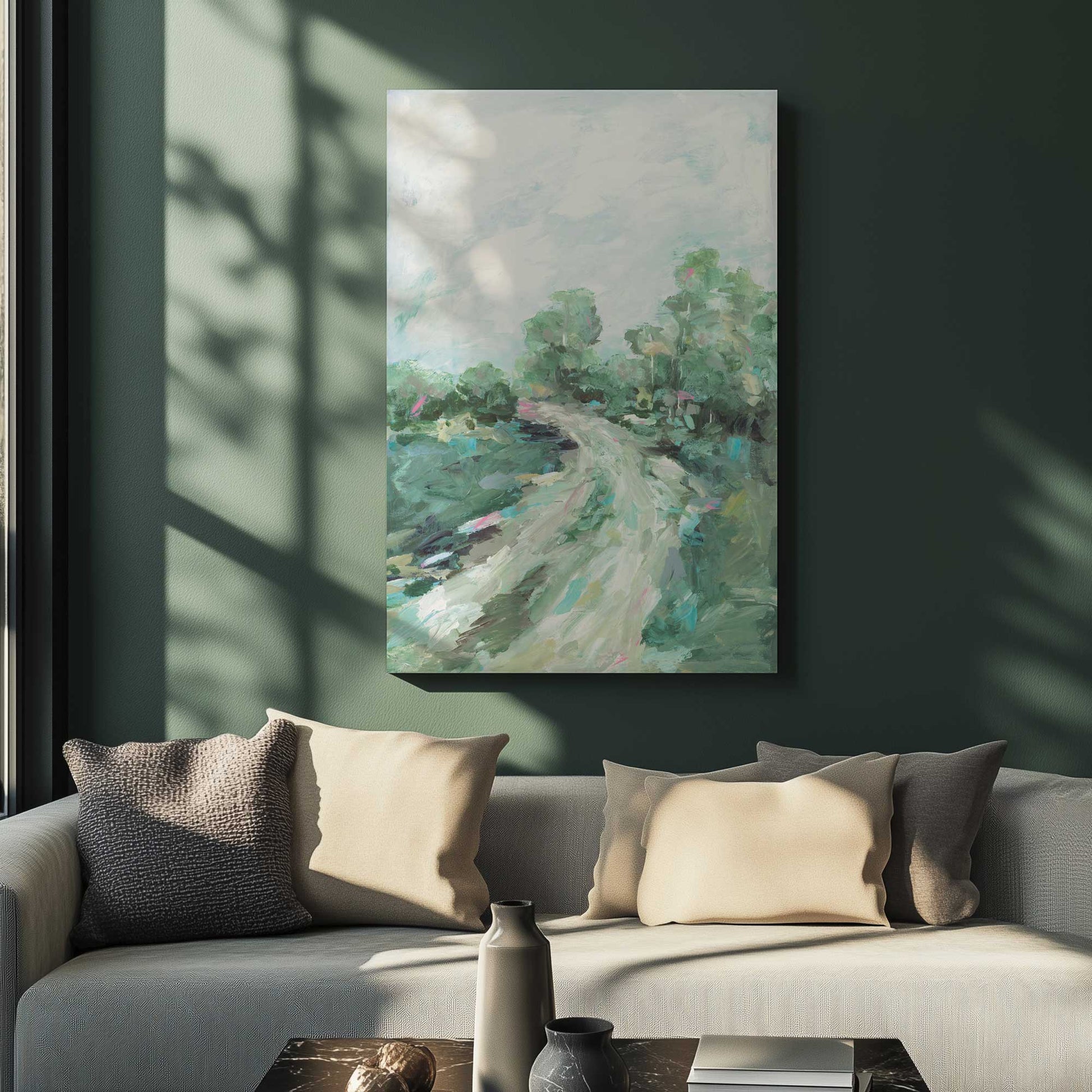 Picture of art in a room