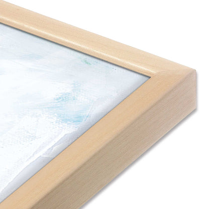 [Color:Raw Maple], Picture of art in a Raw Maple frame at an angle